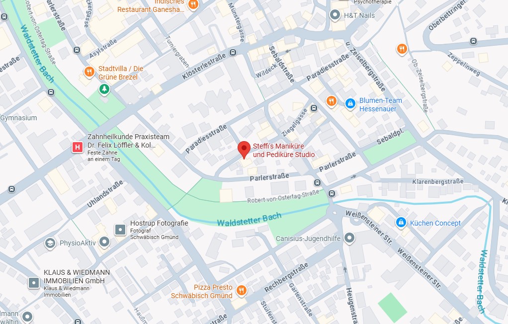 Standort des Studios auf Google Maps